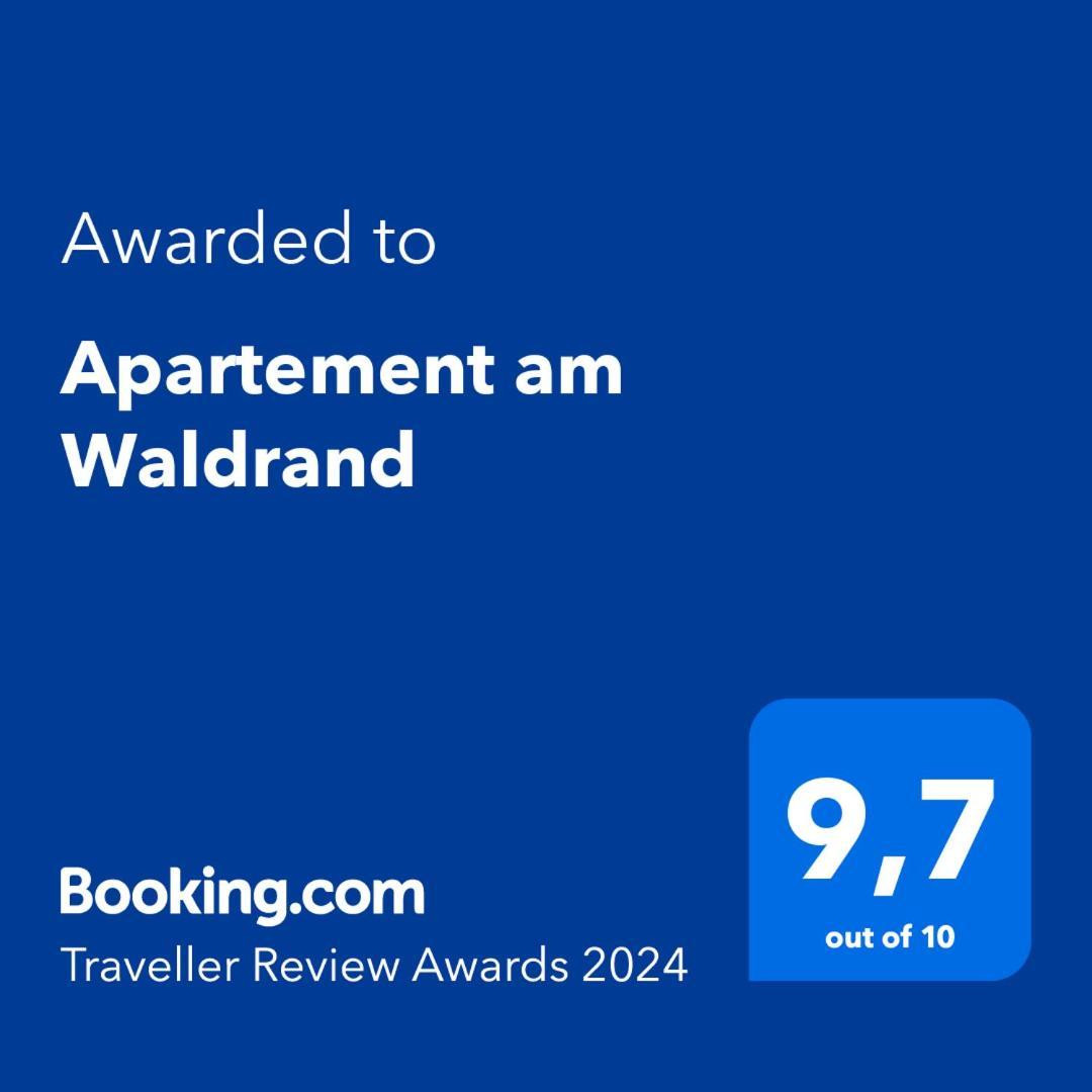 Apartement Am Waldrand Bad Wildbad Exterior foto